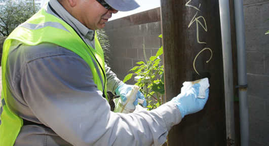 Tucson Electric Power: Report Graffiti