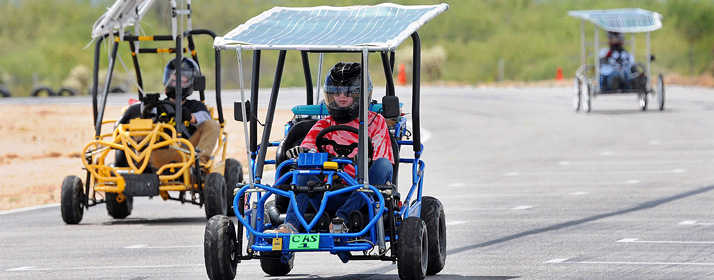 Solar race car
