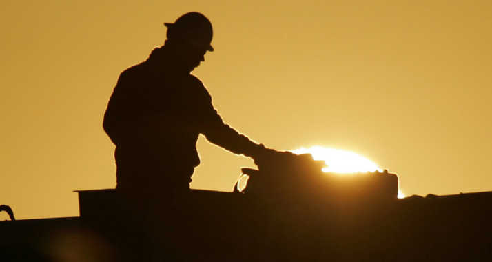 Working in silhouette