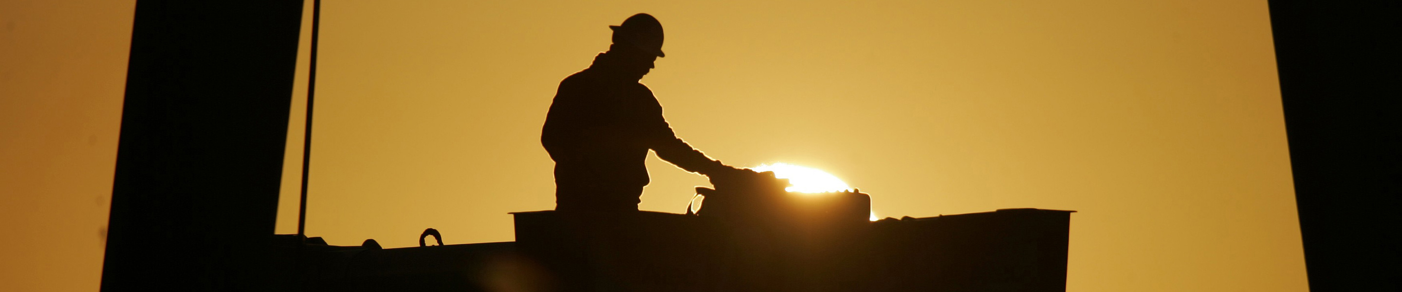 Working in silhouette