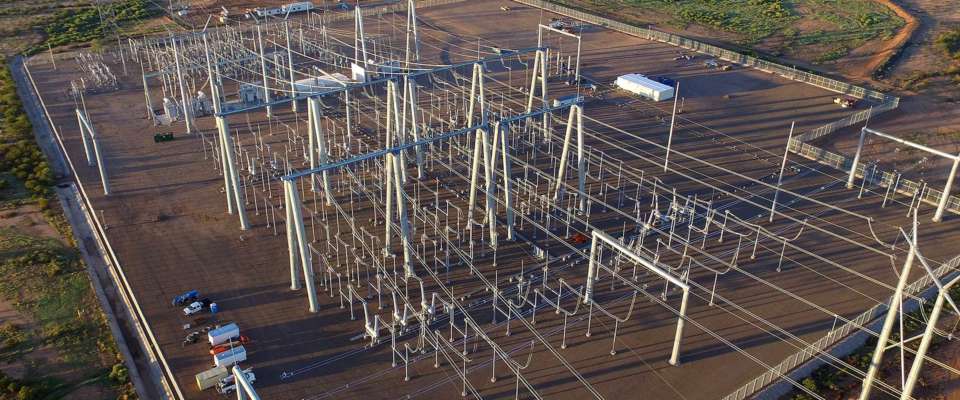 Substation from above
