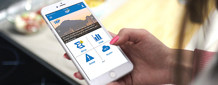 TEP mobile app