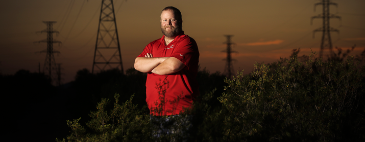 Protecting power lines from wildfires