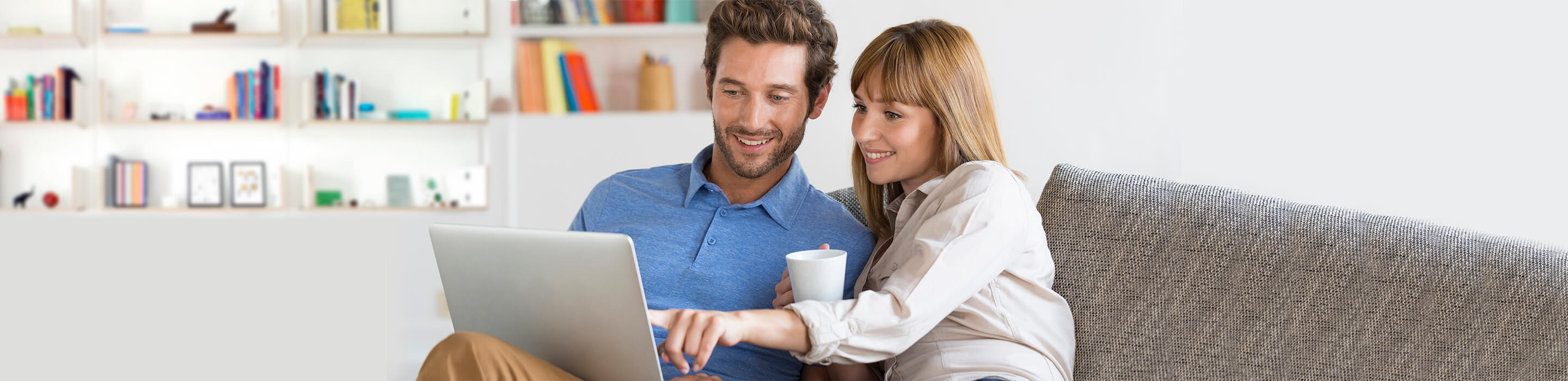 Home Energy Calculator iStock couple looking at laptop