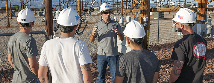 Pima Community College session at TEP