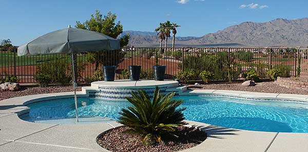 Backyard pool