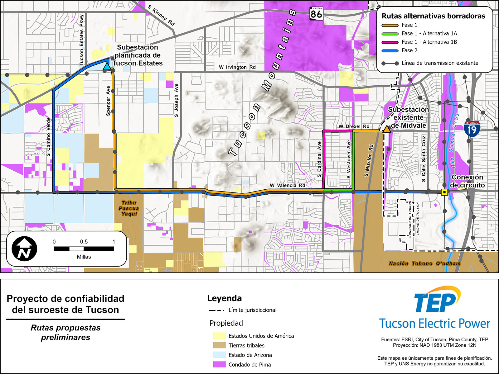 southwest-tucson-reliability-project-proposed-routes-july-2026-spanish